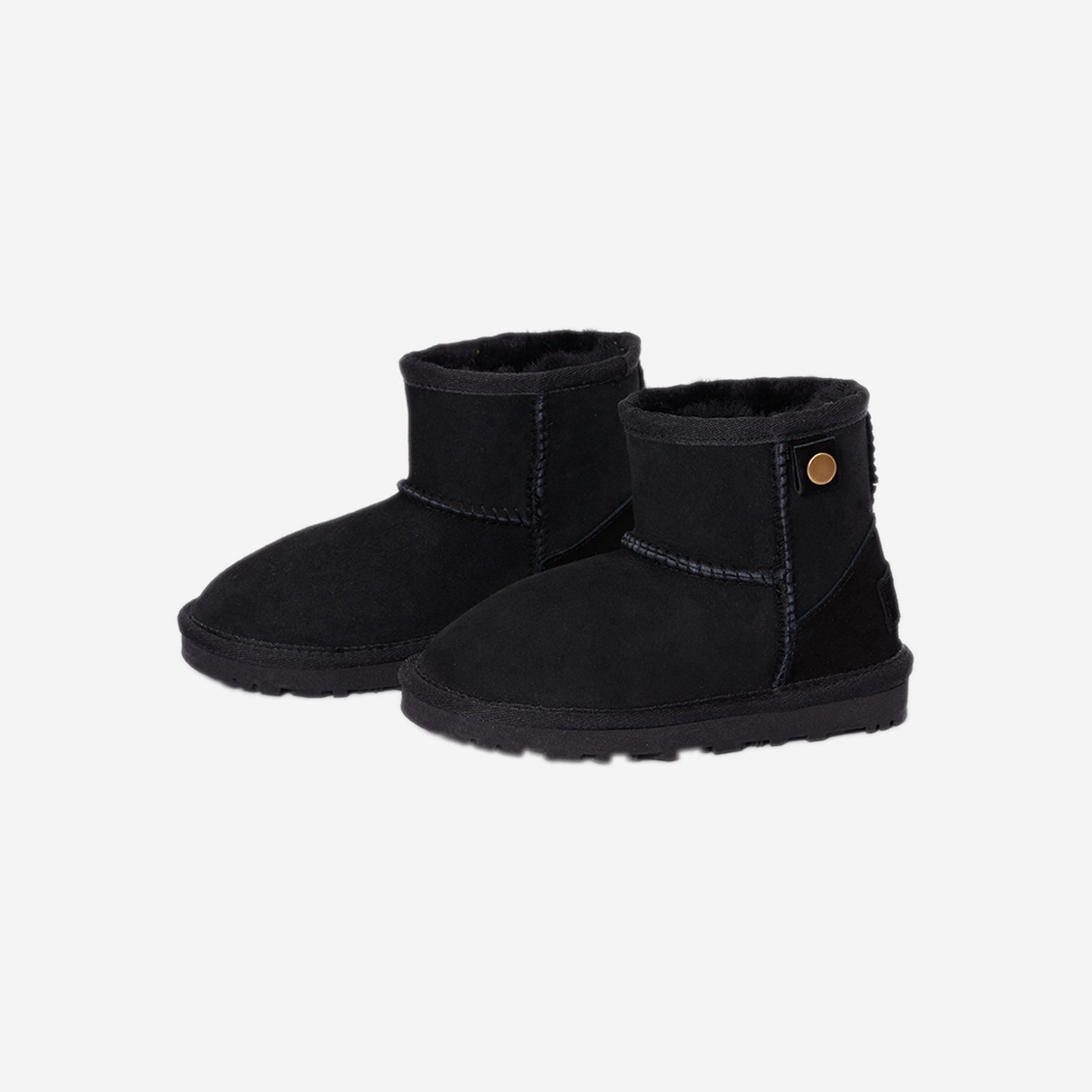 UGG Australia on sale Black Sheepskin Jona Boots Toddler 12