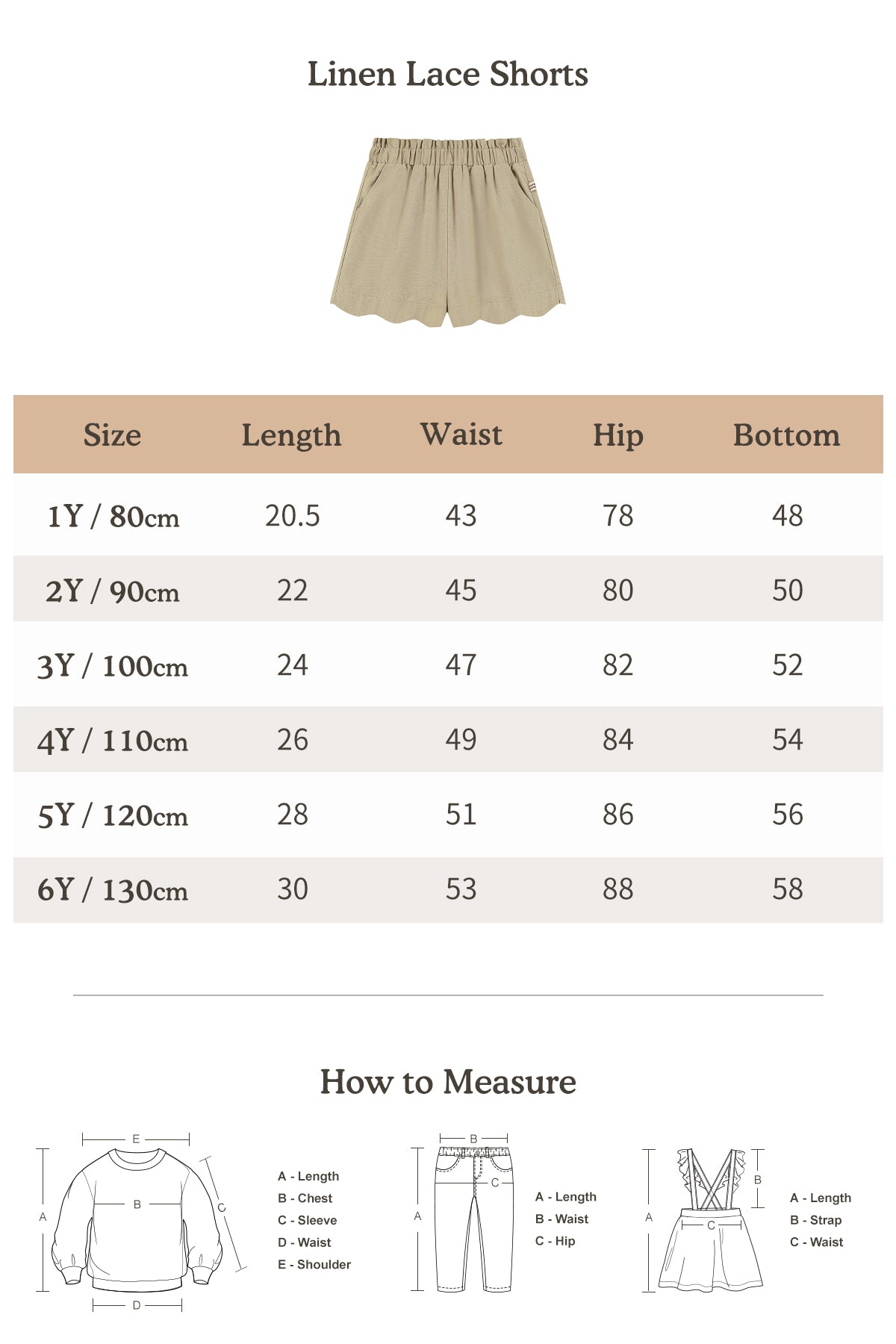 Linen Workwear Pants - Sand