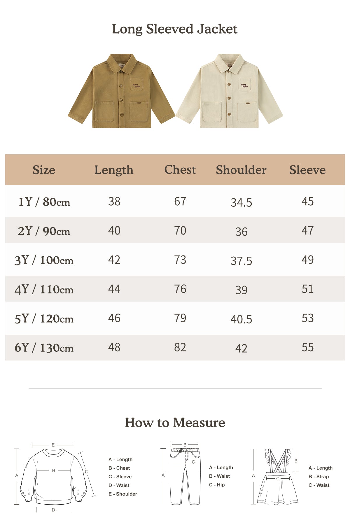 Long Sleeved Jacket - Beige