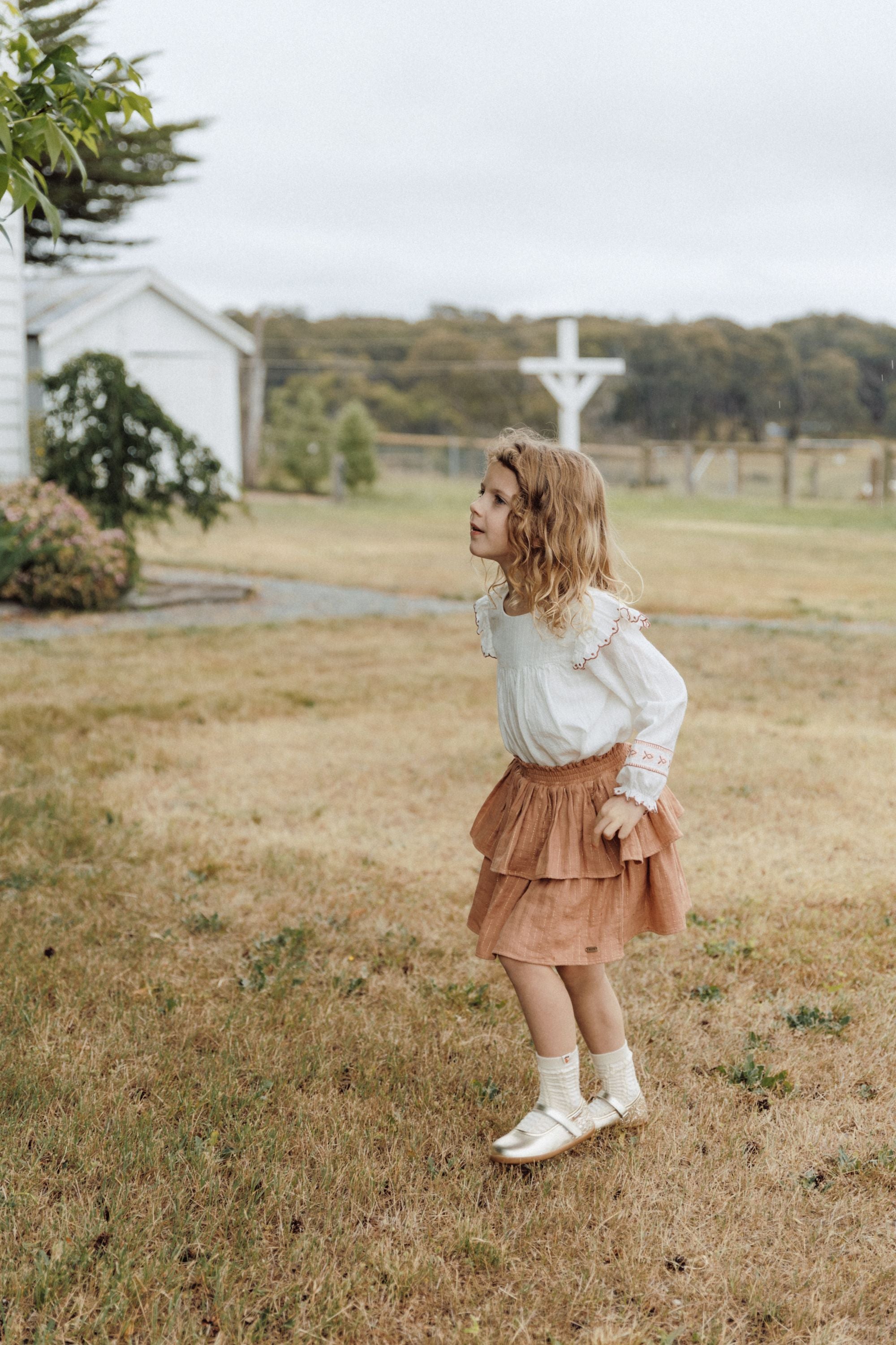 Serene Garden - Cake Skirt - Black Tea Cake