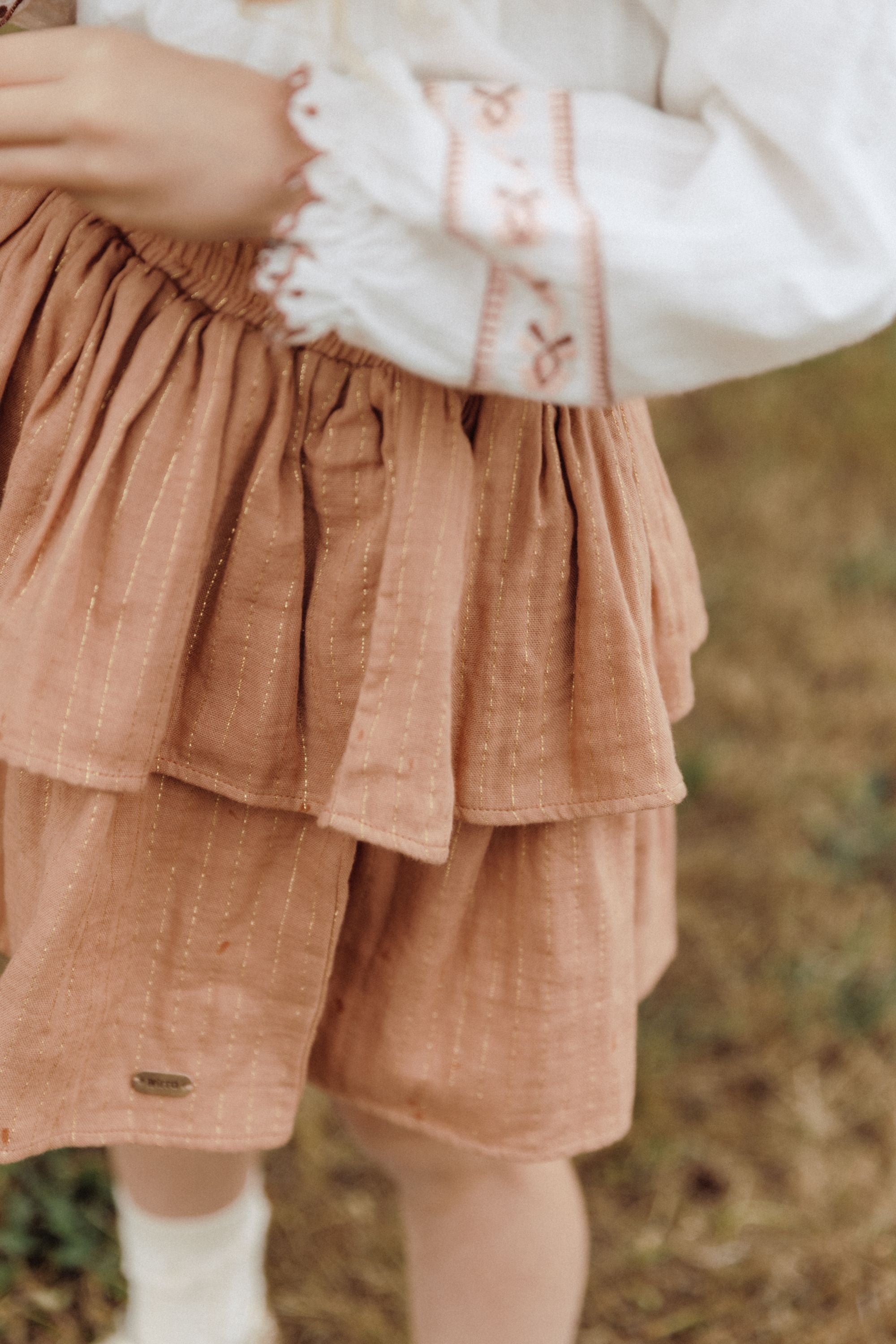 Serene Garden - Cake Skirt - Black Tea Cake