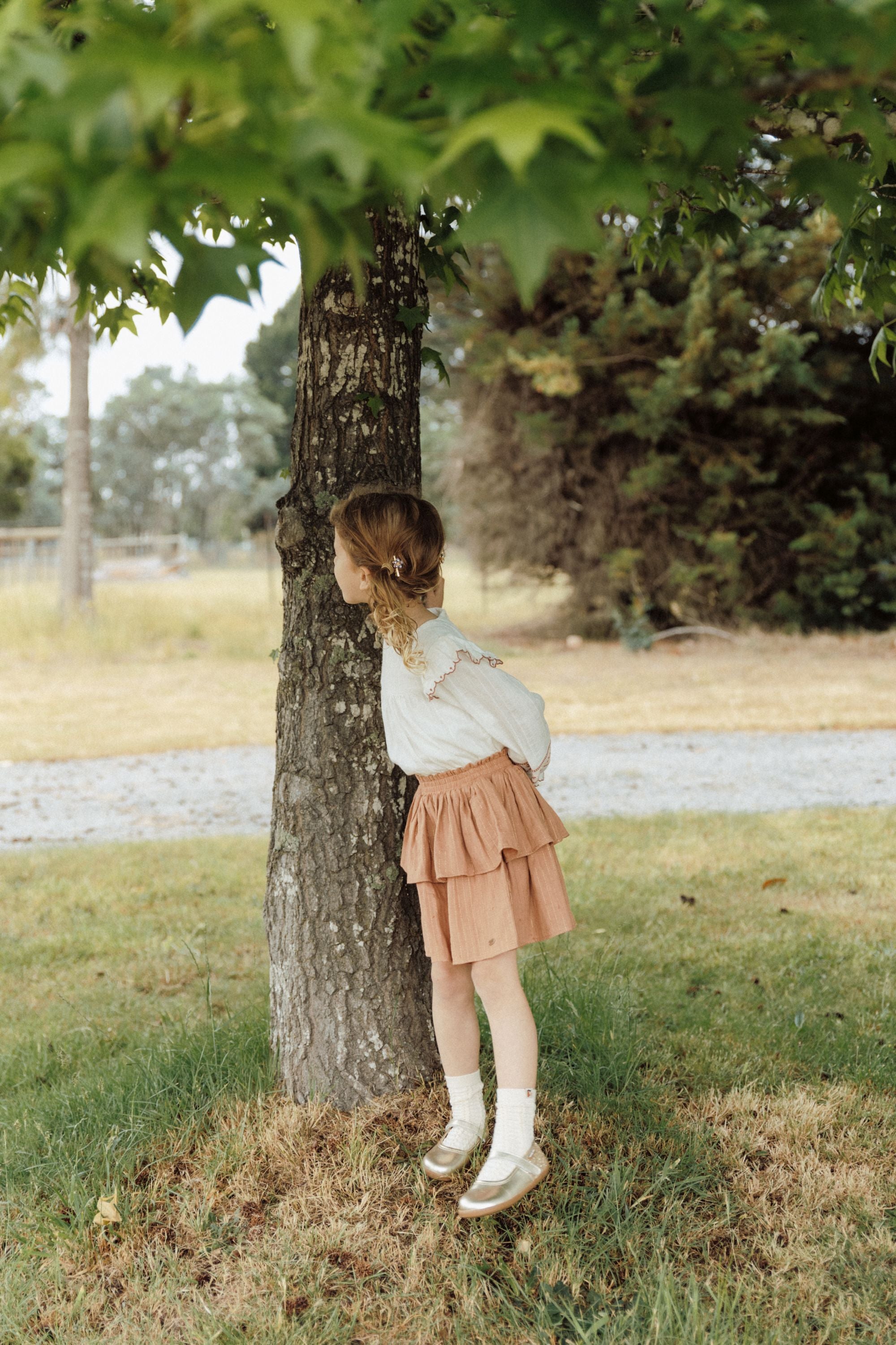 Serene Garden - Cake Skirt - Black Tea Cake