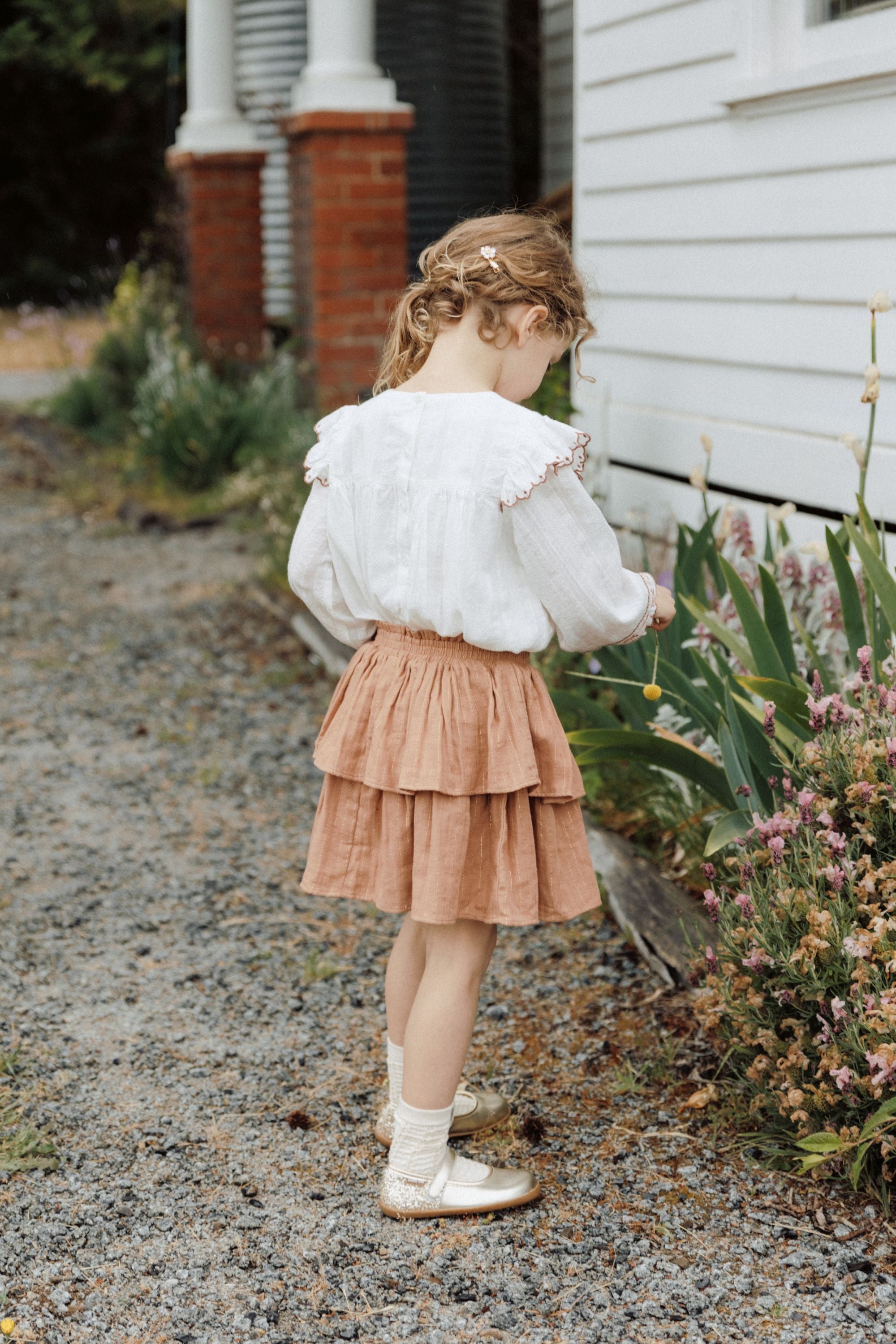 Serene Garden - Cake Skirt - Black Tea Cake