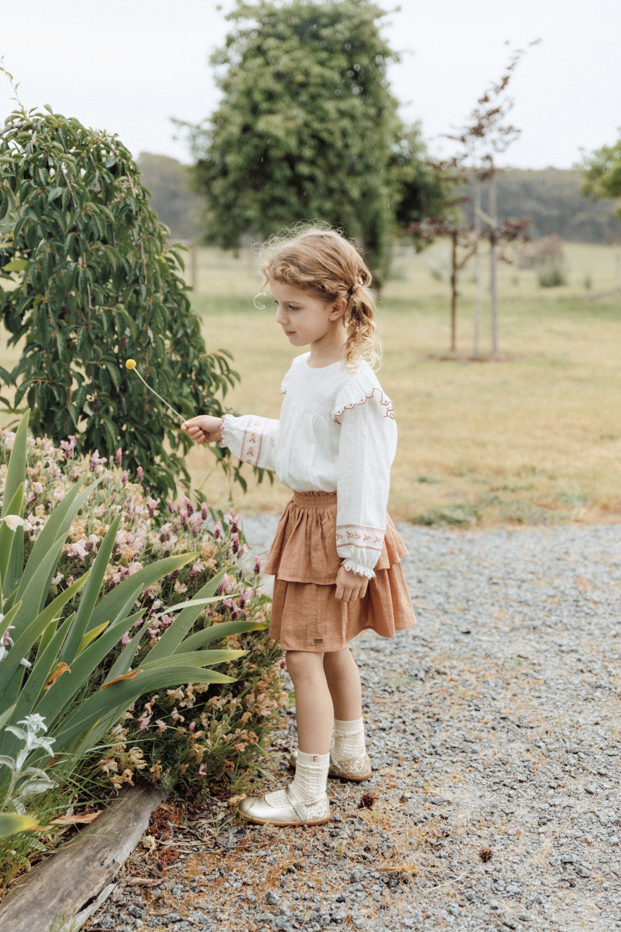 Serene Garden - Cake Skirt - Black Tea Cake